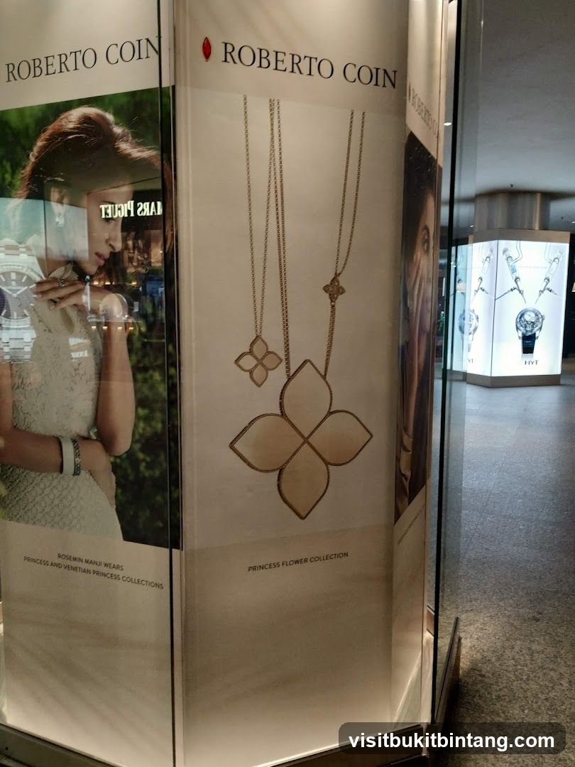 Roberto Coin Jewelry Display