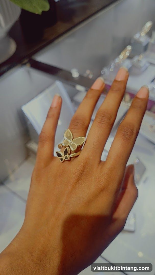 Butterfly Ring Display