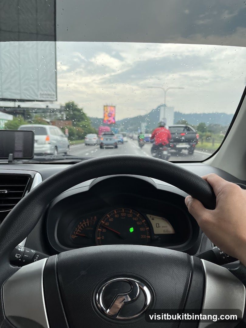 Driving on a highway