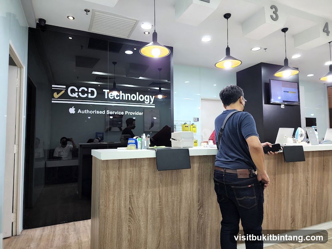 QCD Technology Service Counter