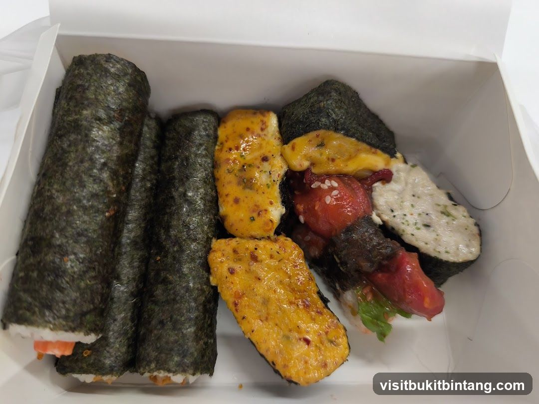 Sushi Box Contents