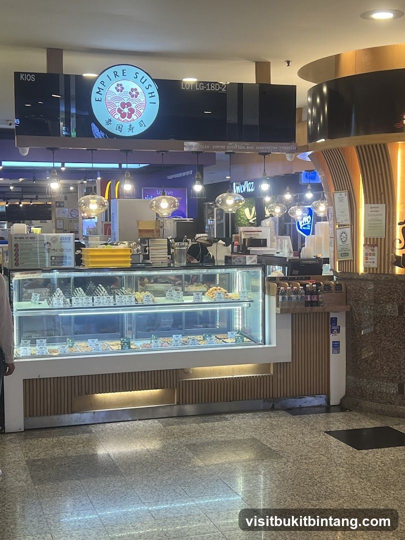 Empire Sushi Counter Display