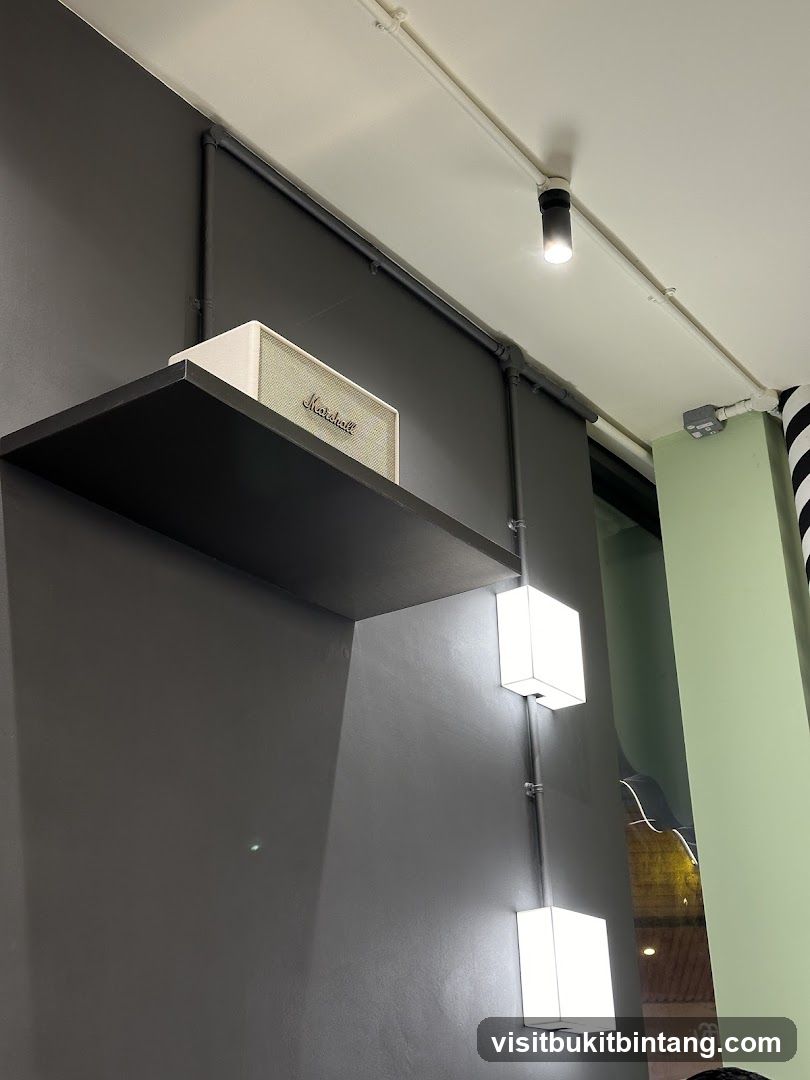 Marshall Speaker on Shelf
