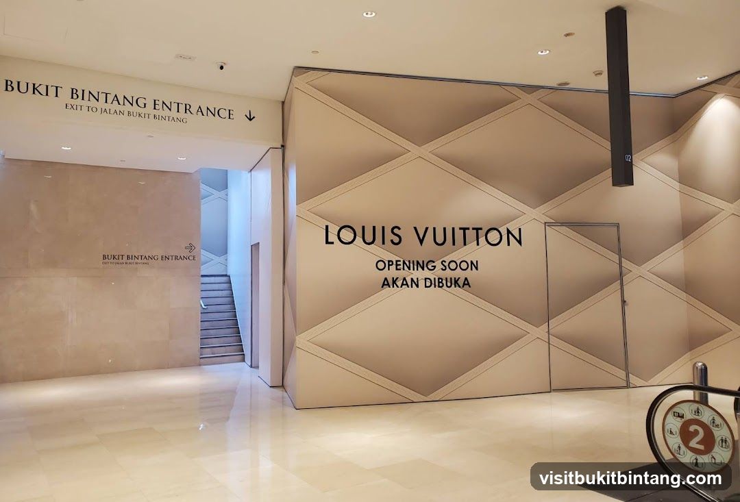 Louis Vuitton Store Under Construction