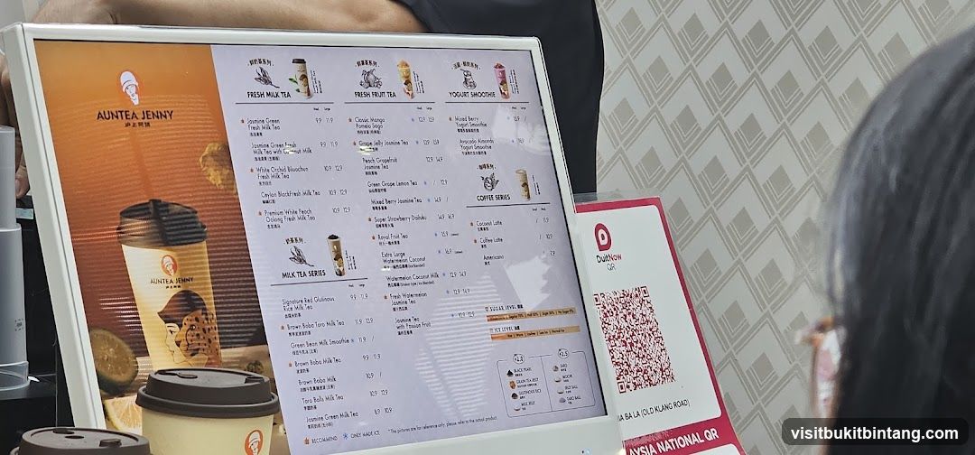 Auntea Jenny Menu