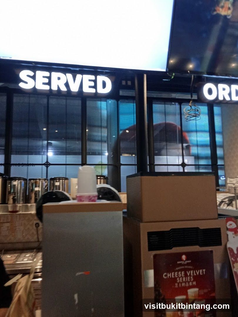 Beverage Shop Counter