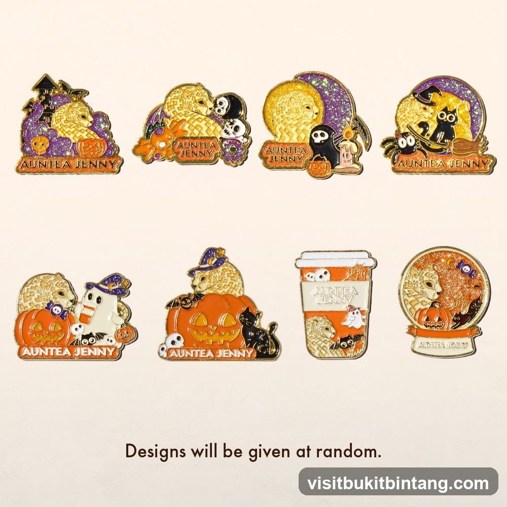 Halloween Themed Enamel Pins