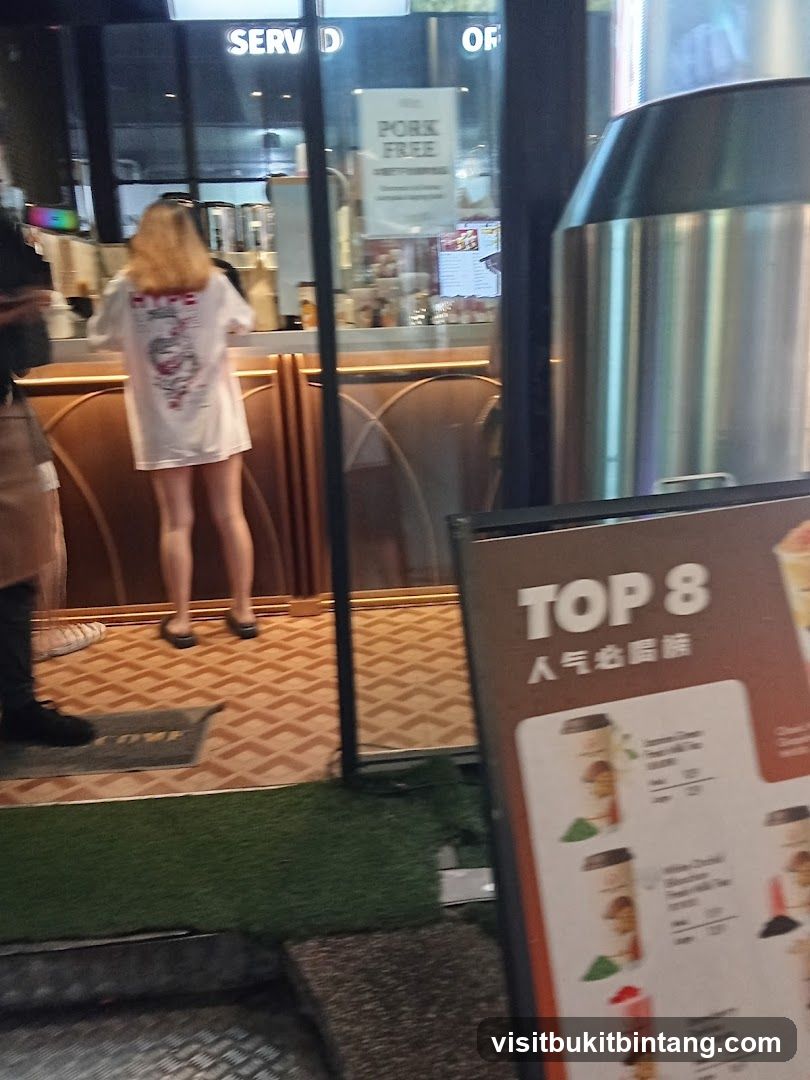 Menu Board with Top 8 Drinks