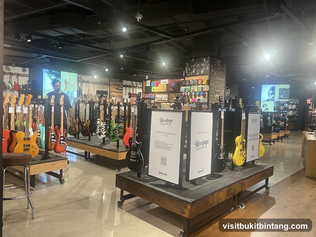 Guitar Store Interior
