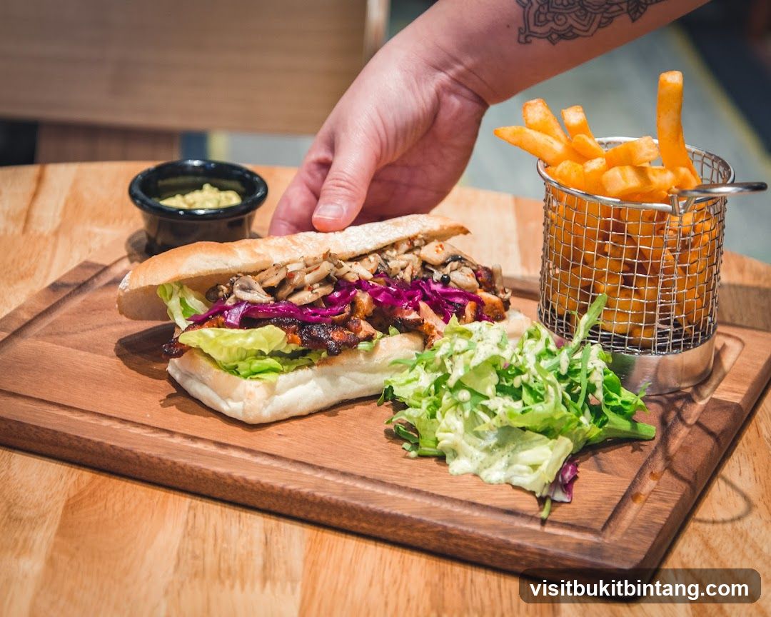 Sandwich with Fries