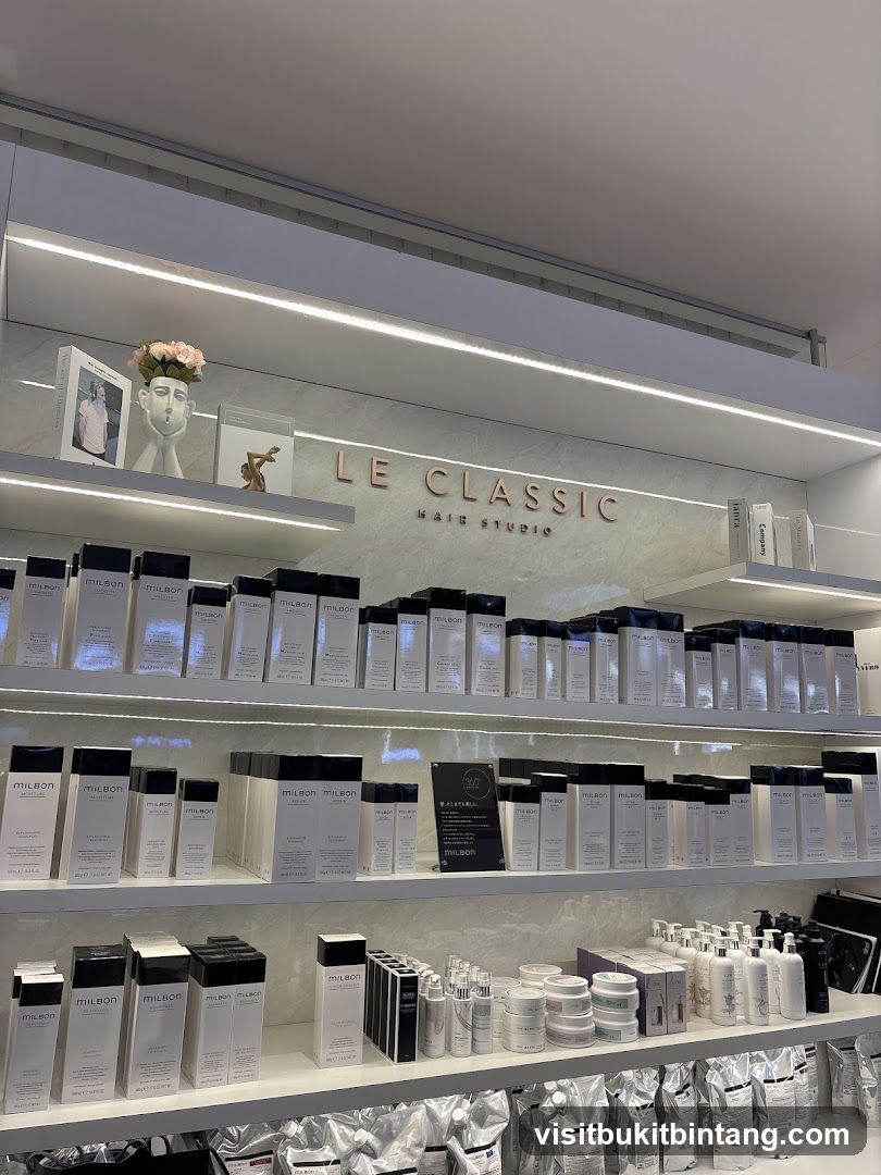 Hair Studio Product Display