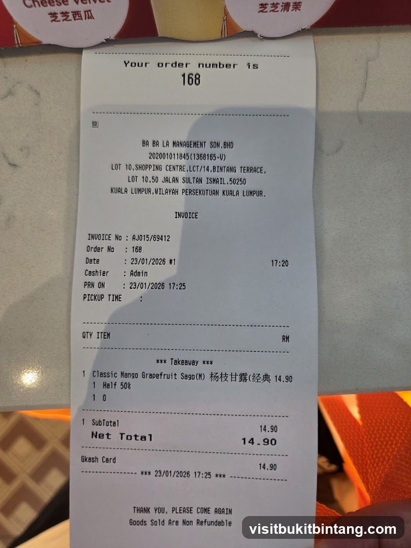 Receipt