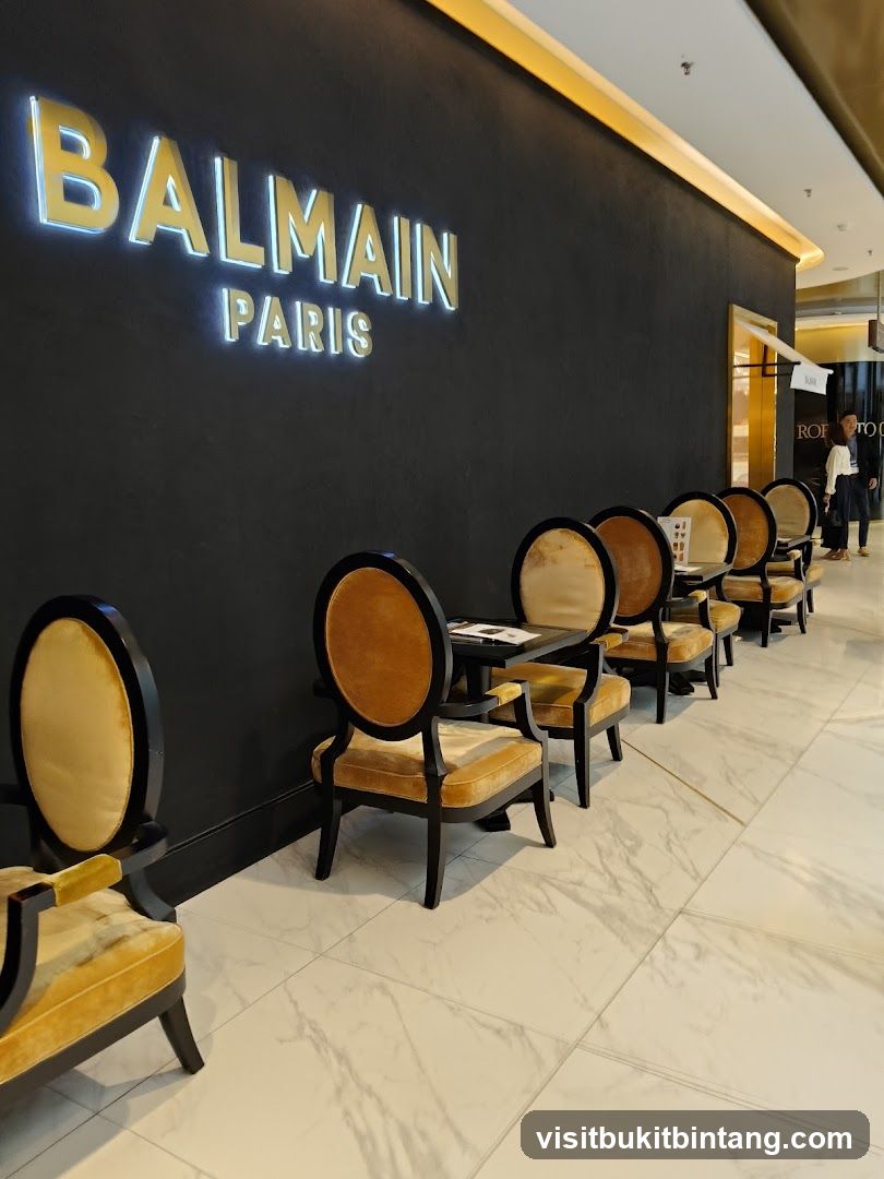 Balmain Paris Interior