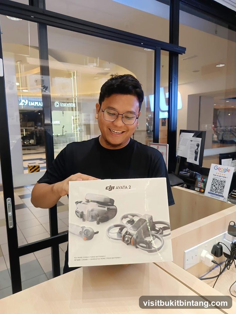 DJI Avata 2 Drone Box Display