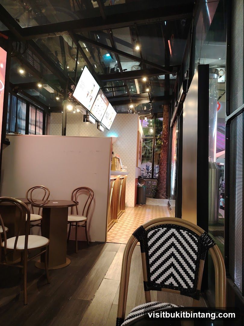 Cafe Interior with Menu Boards
