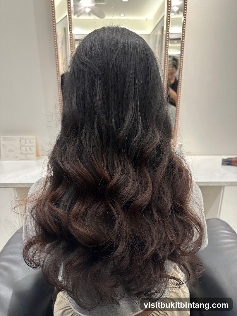 Woman's Hair Styled