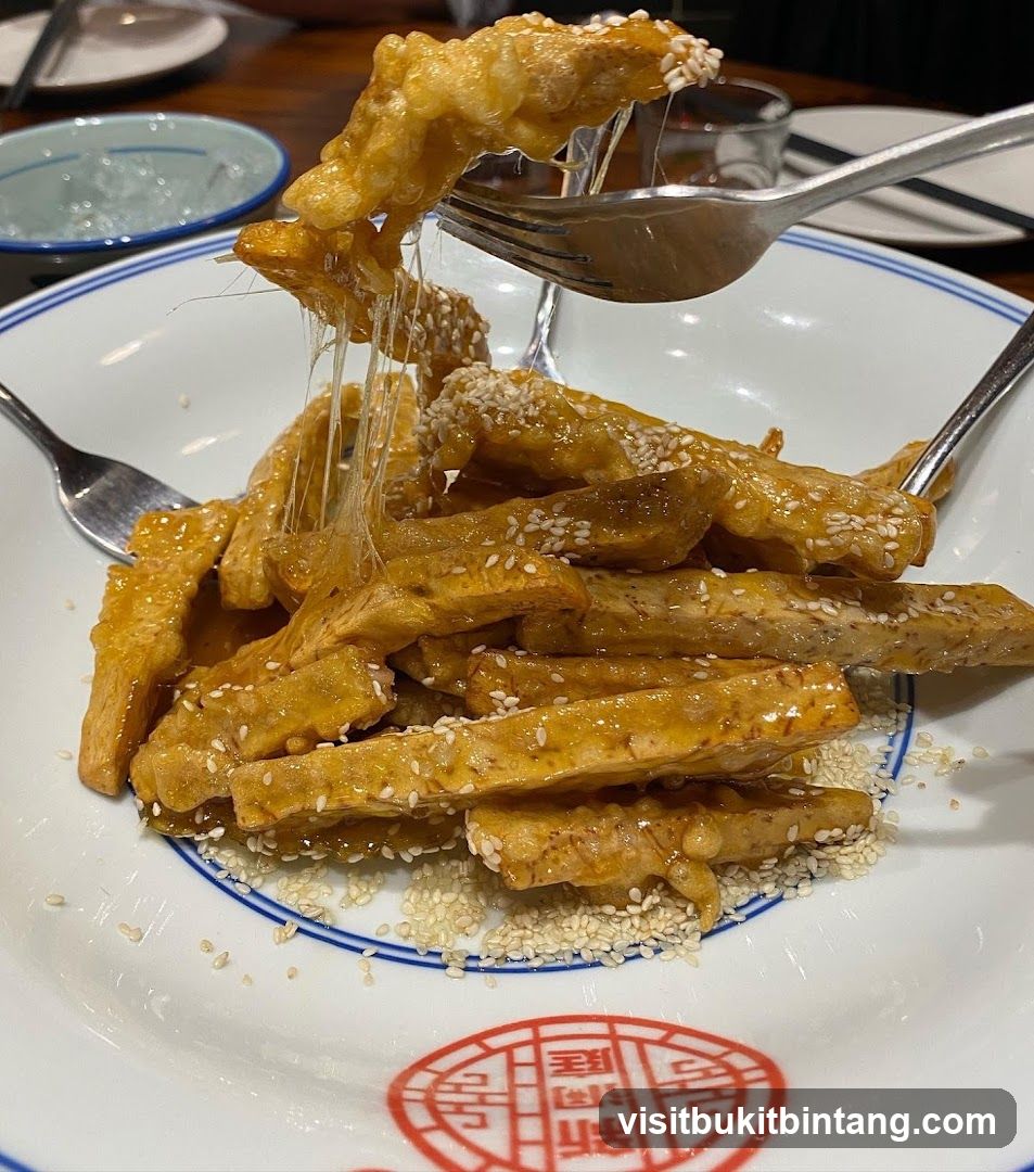 Cheesy Fried Food Dish