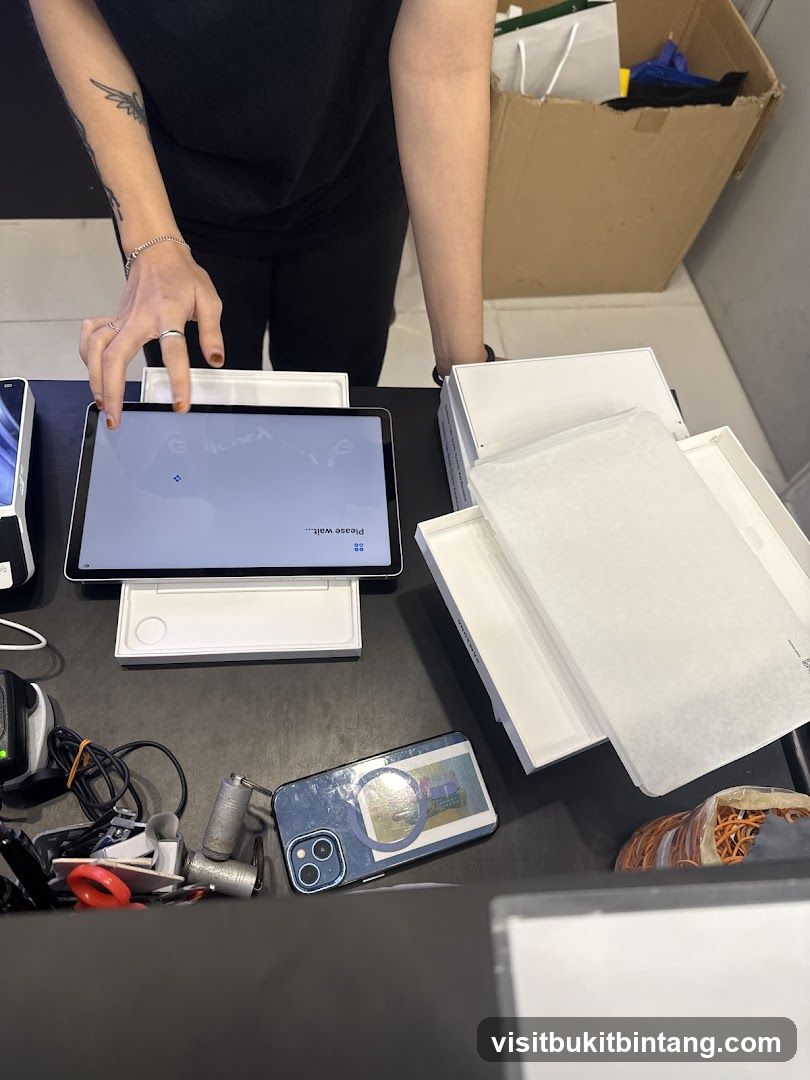 Tablet Setup