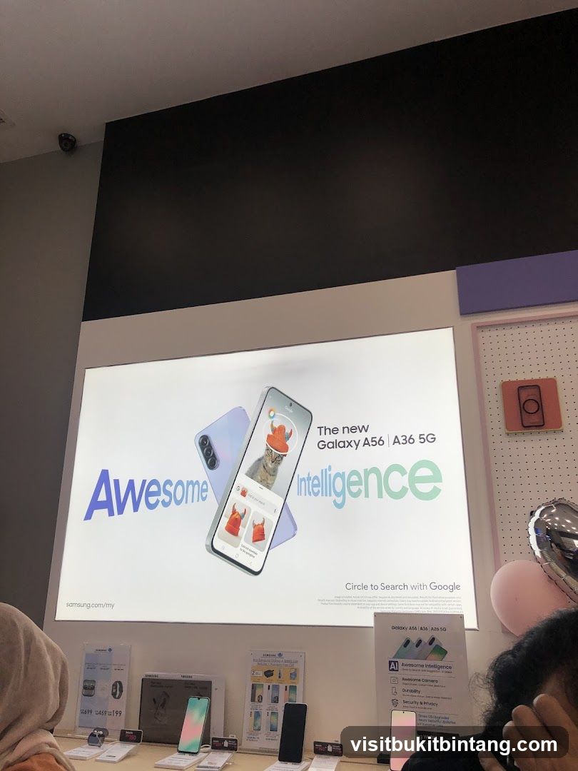 Samsung Galaxy A56 A36 5G Advertisement