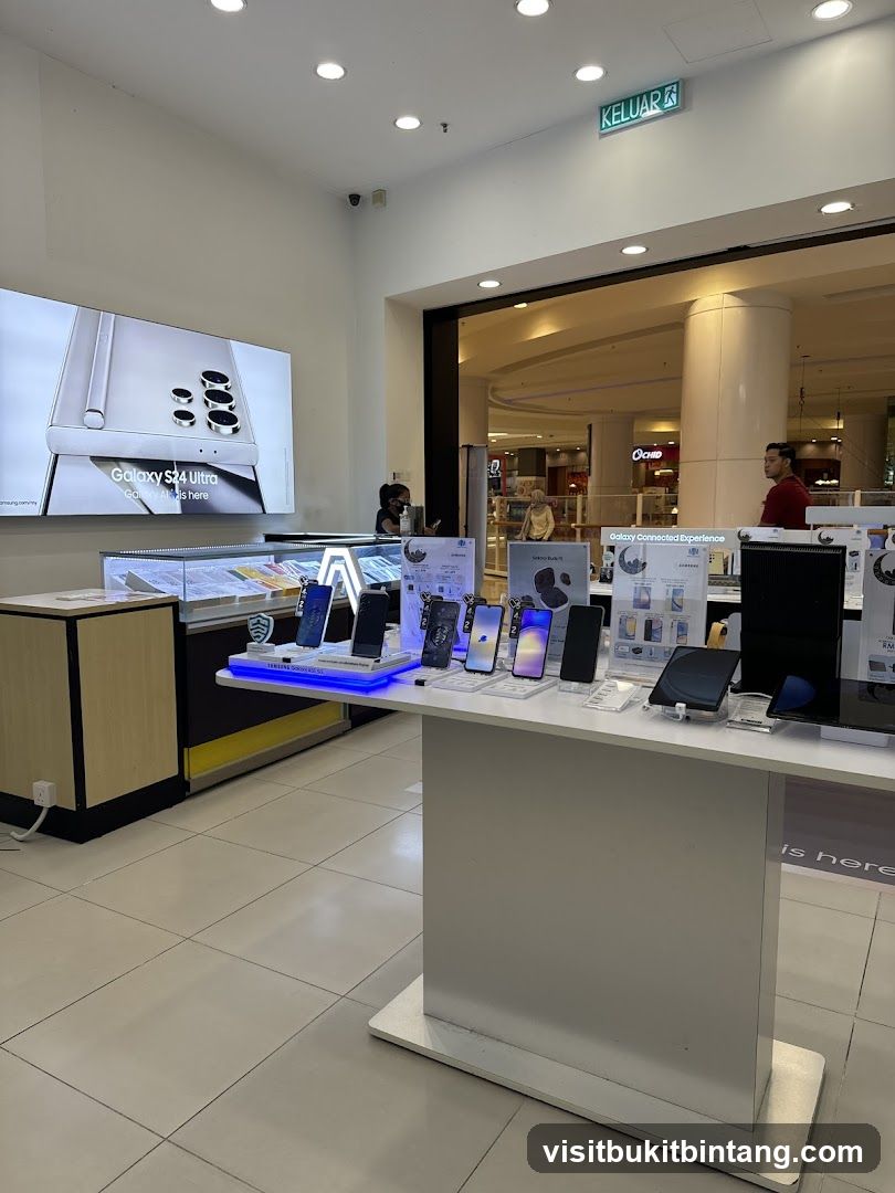 Electronics Store Display