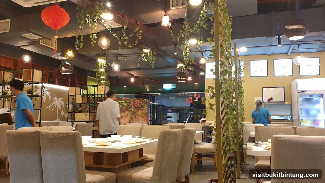 Restaurant Interior with Staff and Decor