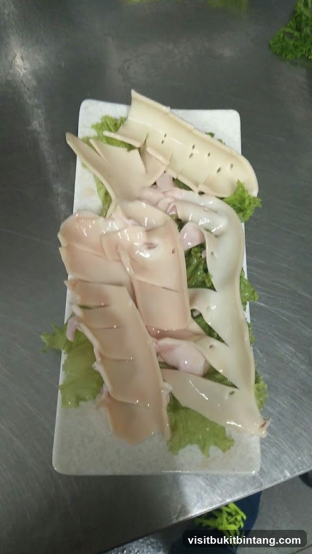 Sliced Meat on Plate