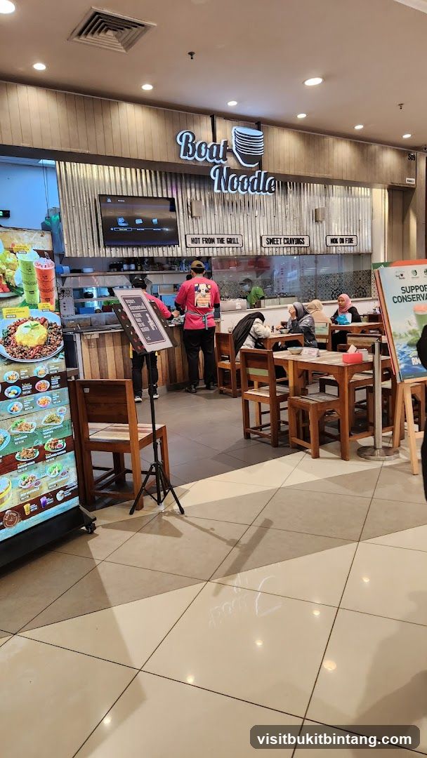 Boat Noodle Restaurant Interior