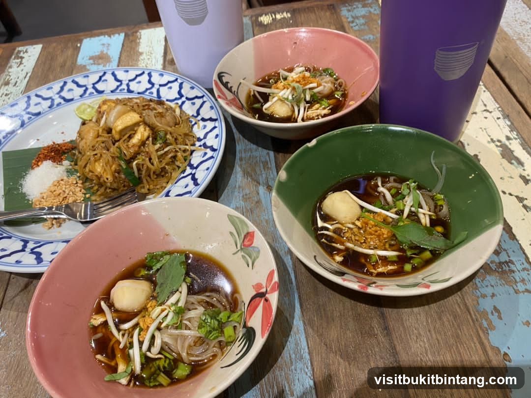 Thai Noodle Soups and Pad Thai