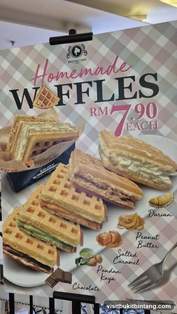 Homemade Waffles Advertisement