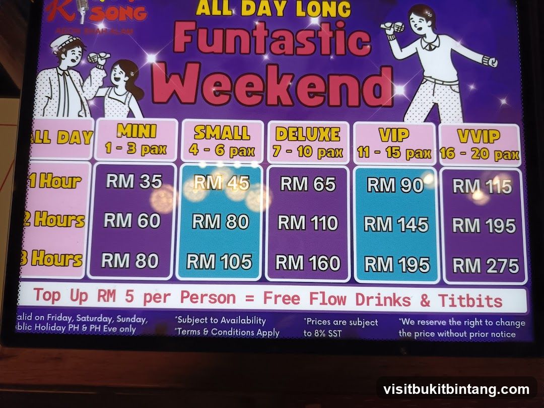 Funtastic Weekend Pricing
