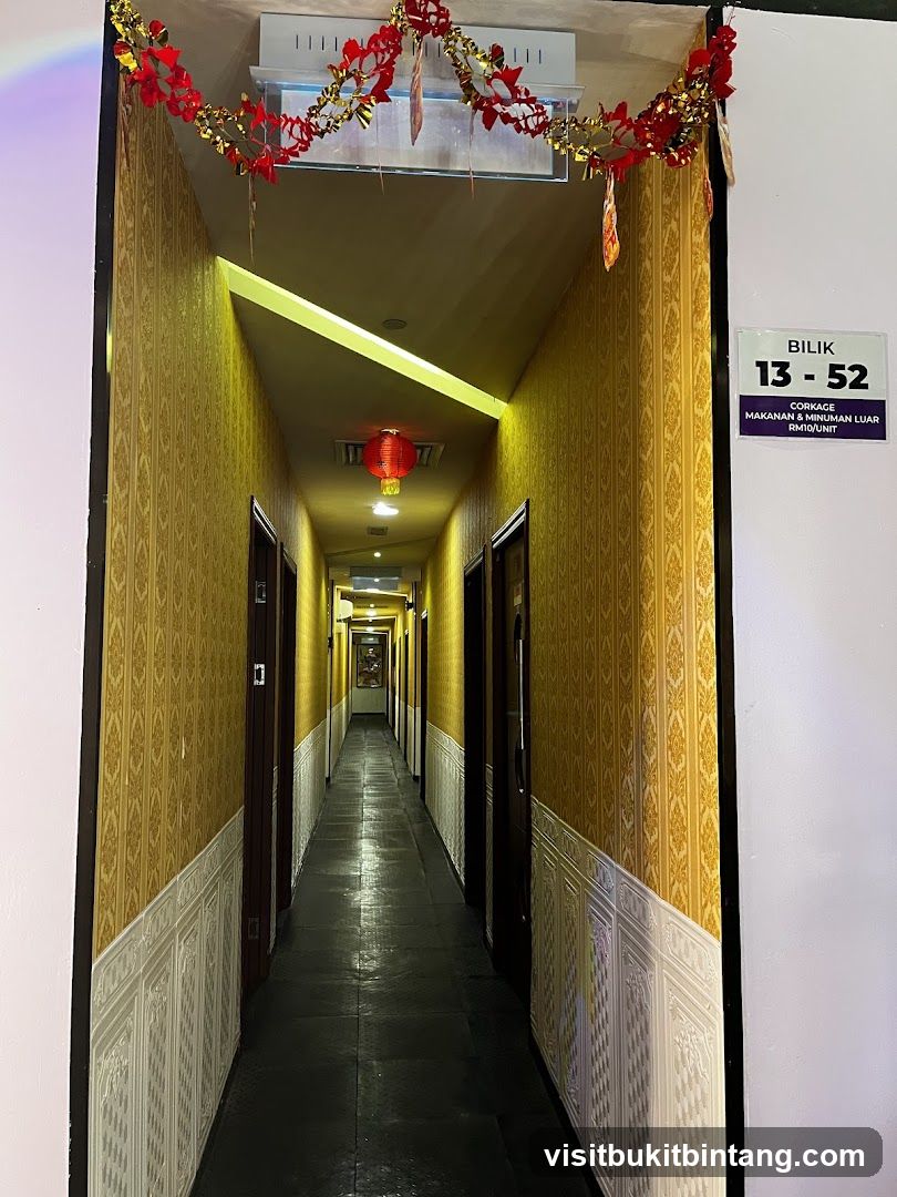 Hallway with Decorative Elements
