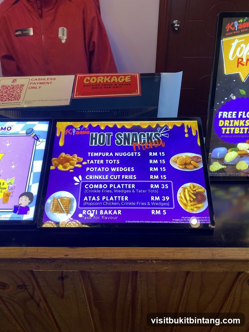 Hot Snacks Menu