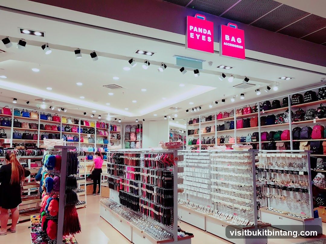 Panda Eyes Bag Accessories Store Interior