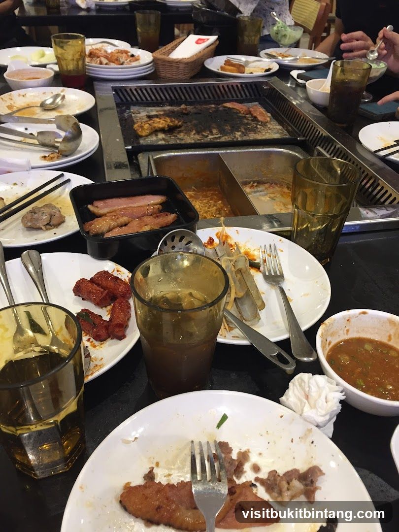 Messy Dining Table After Meal