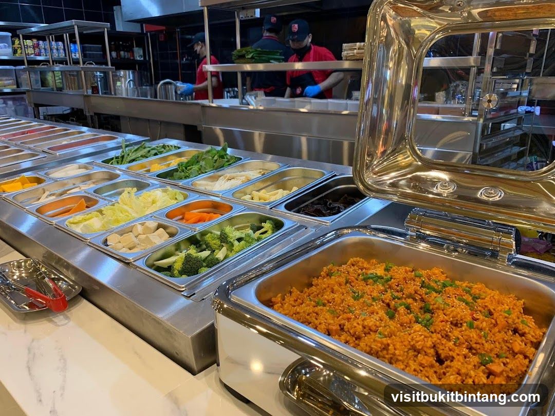 Buffet Food Display