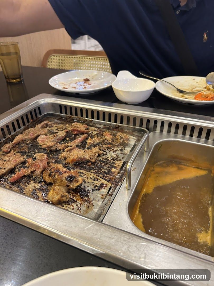 Grilling Meat and Hot Pot