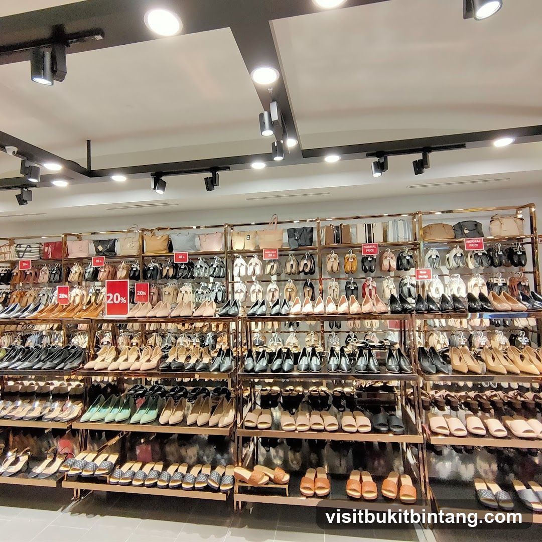 Shoe Store Interior Display