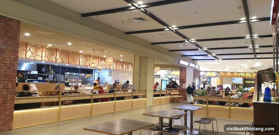 Food court interior