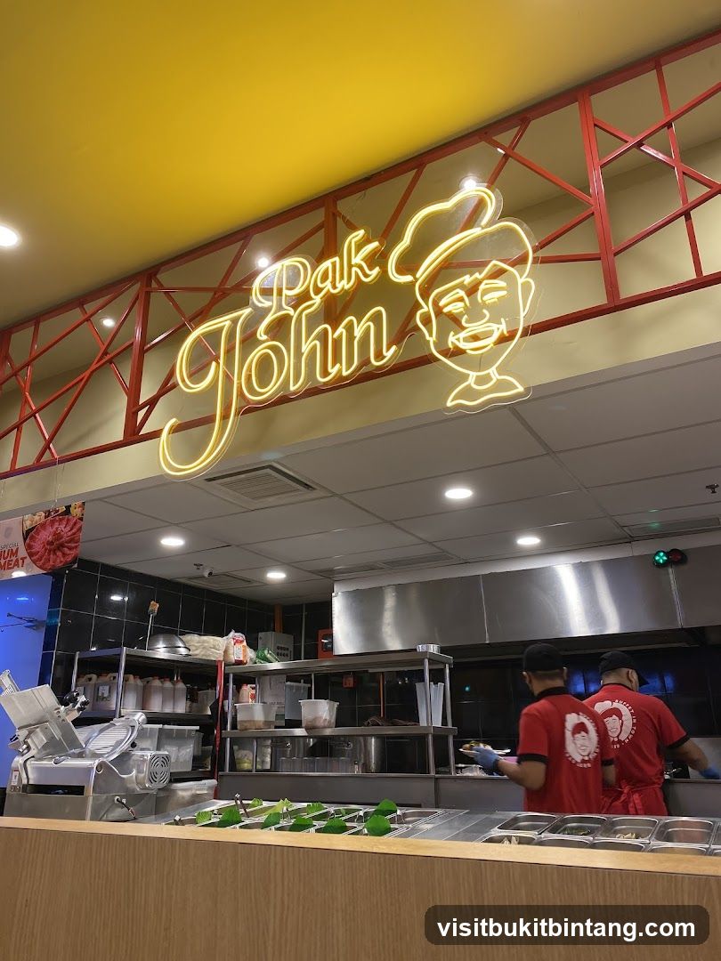 Pak John Restaurant Interior