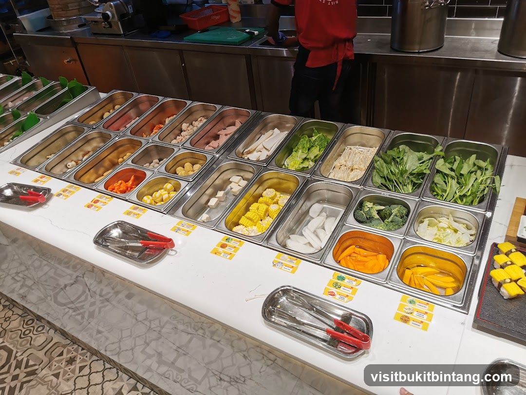 Buffet Food Display
