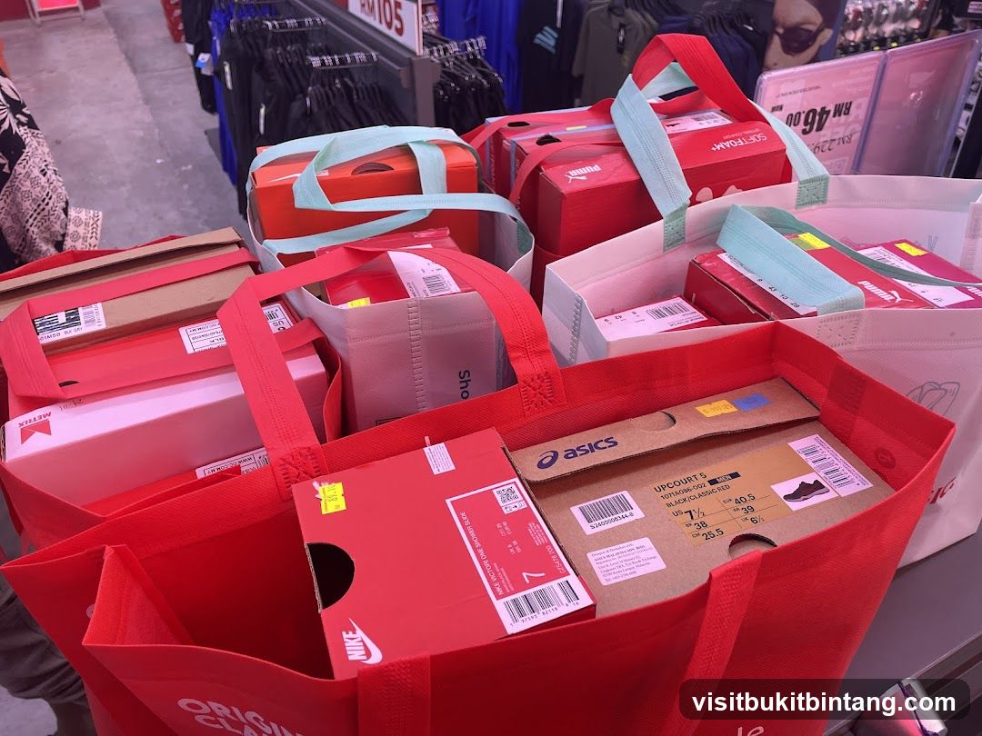 Shoe Boxes in Store Totes