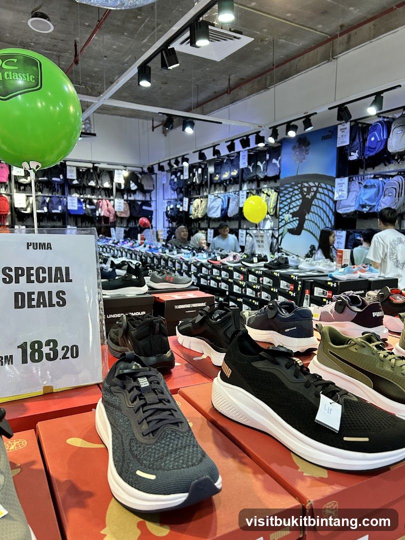 Puma Shoe Store Interior