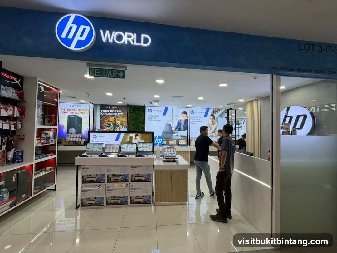 HP World Plaza Low Yat lvl 3