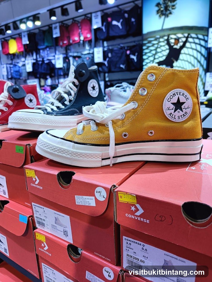 Converse Sneakers Display