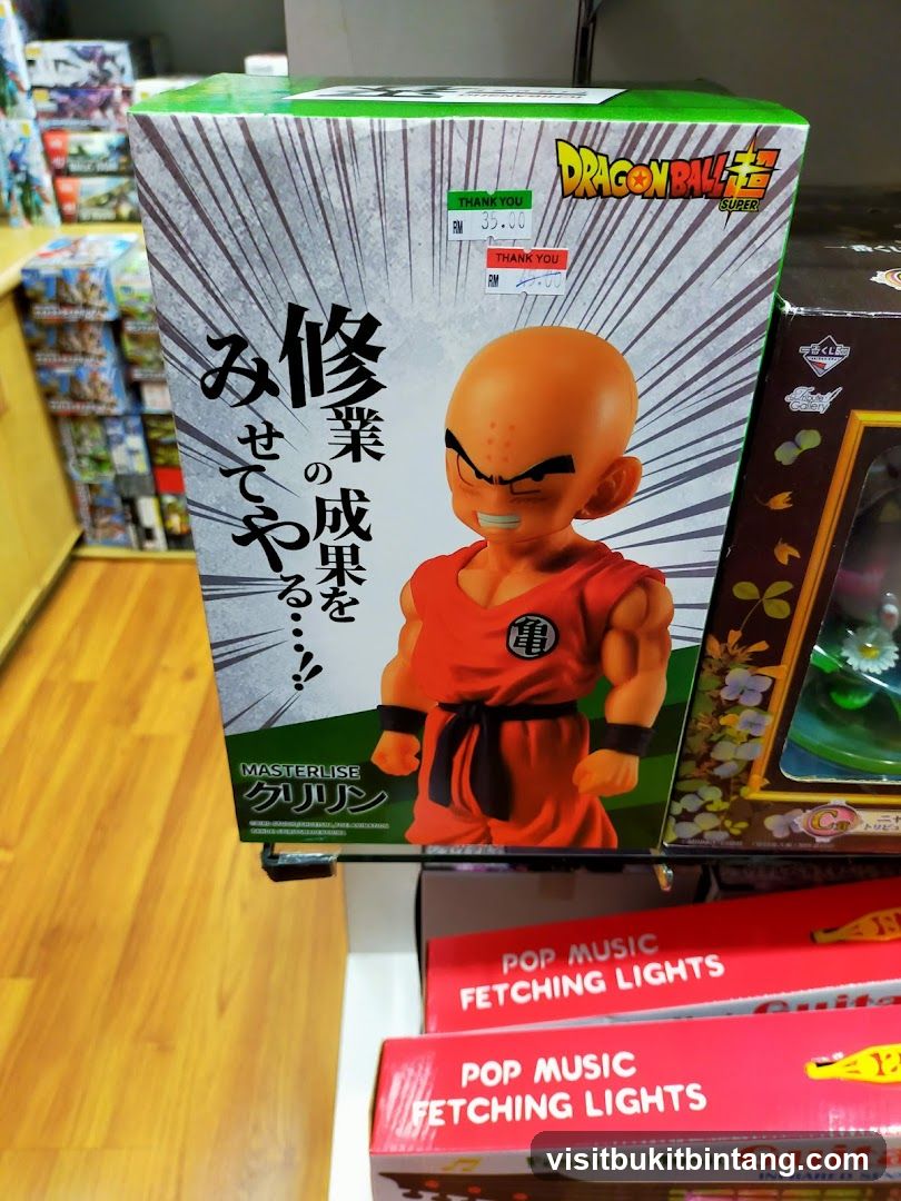 Dragon Ball Z Krillin Masterline Figure Box