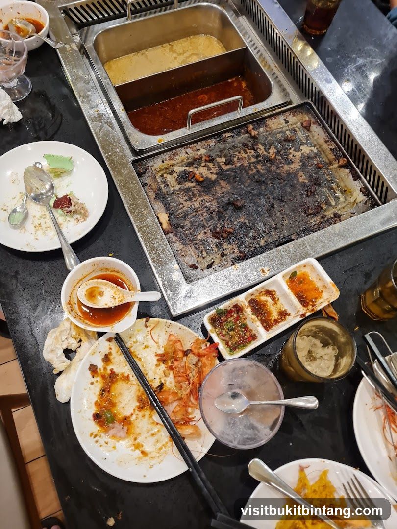 Messy Table After Meal