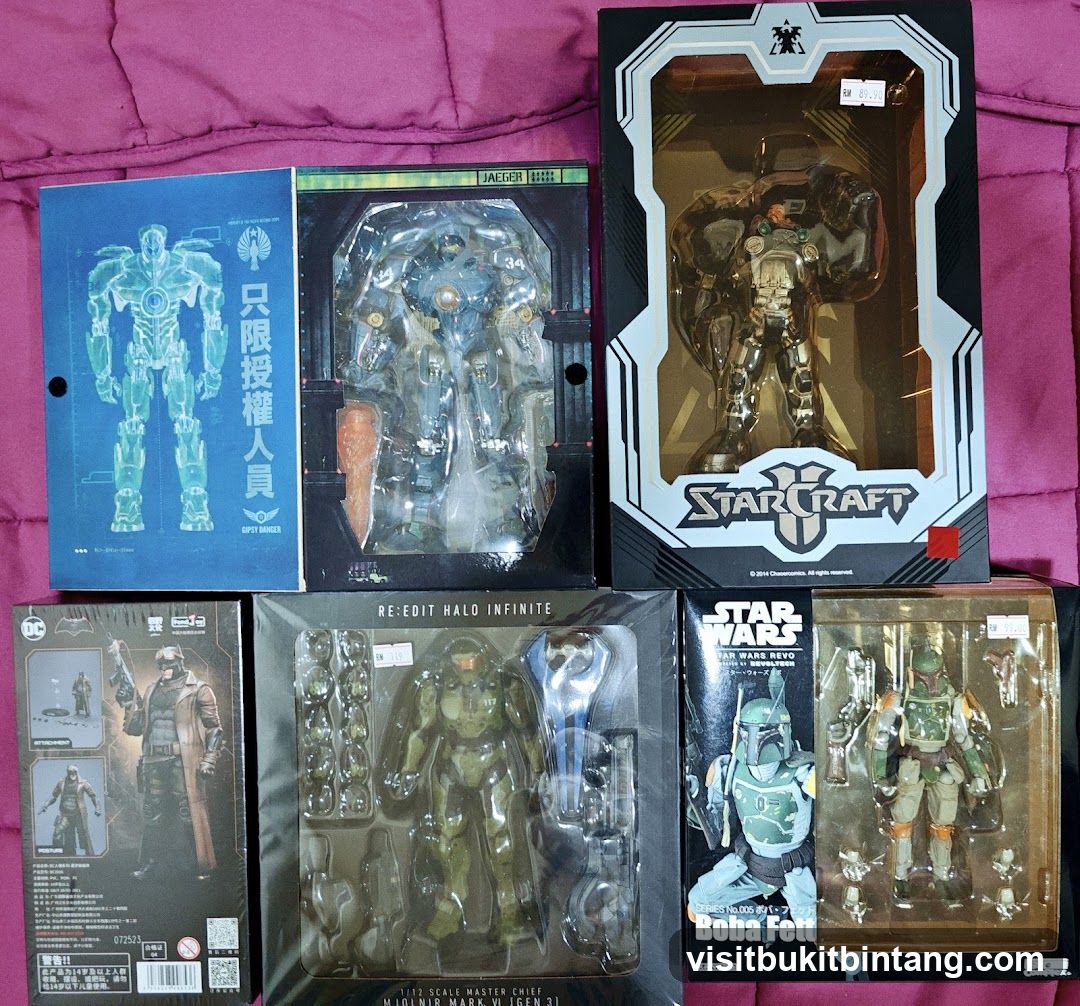 Action Figure Collection Display