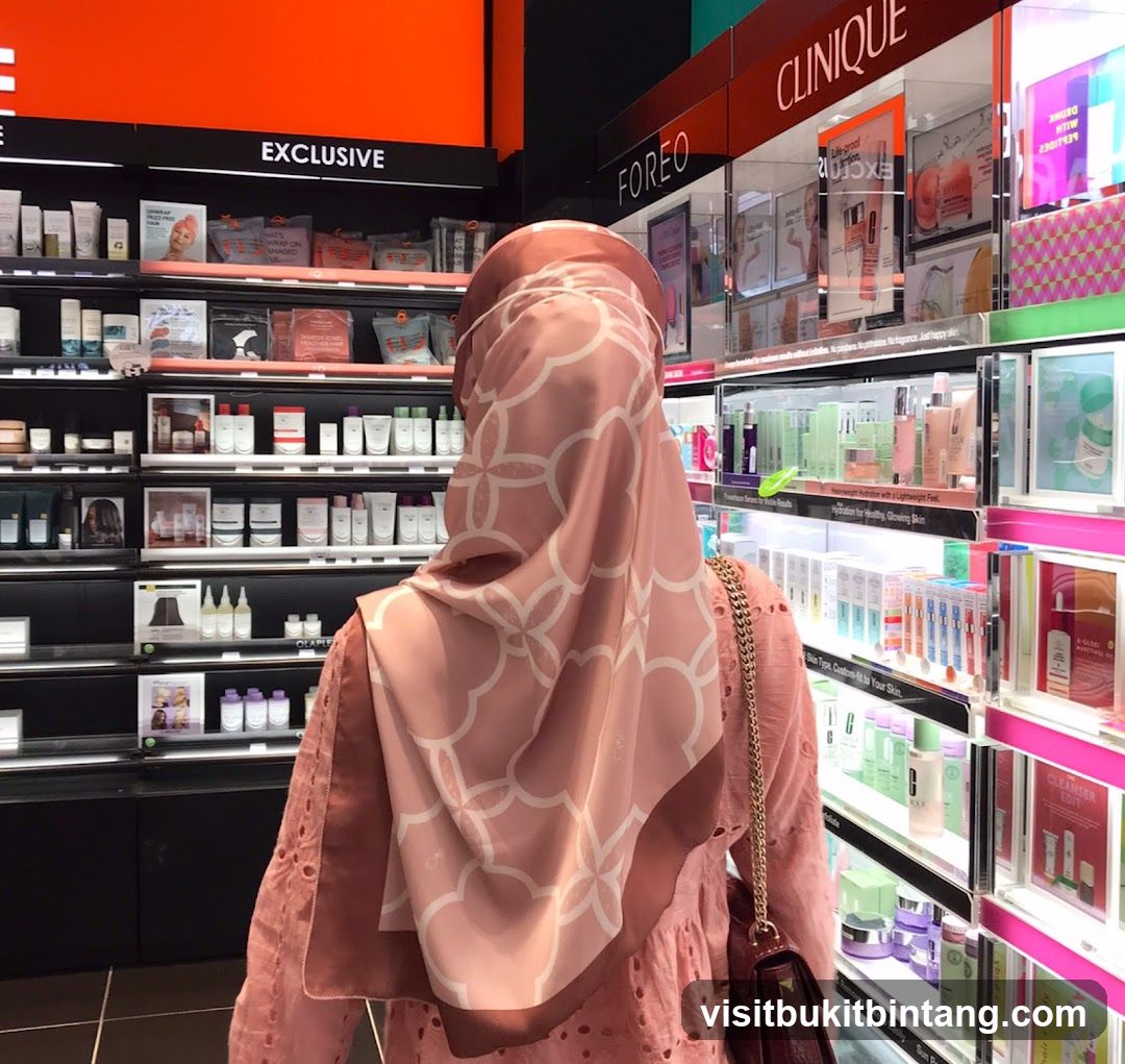 Cosmetics Store Aisles