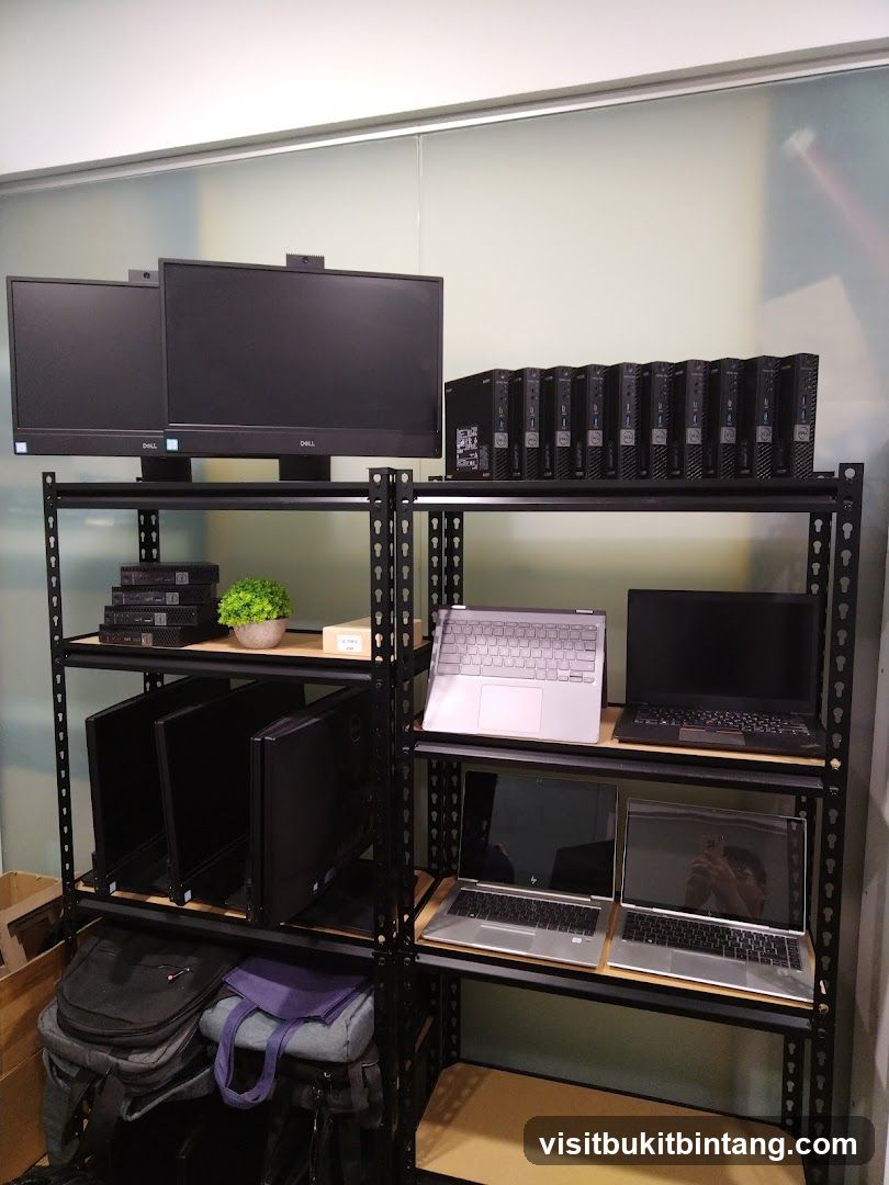 Tech Equipment Storage Rack