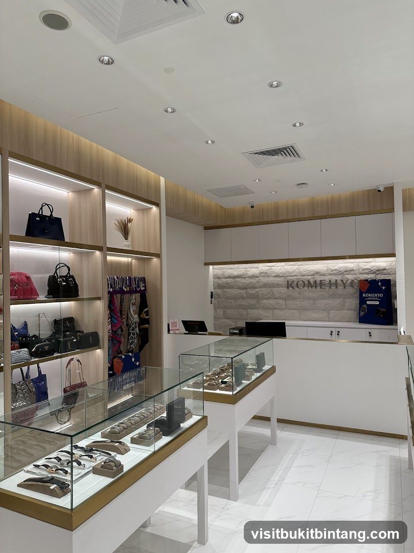 Komehyo Store Interior